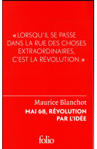 MAI 68, REVOLUTION PAR L-IDEE
